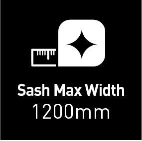 Visofold 1000 Sashwidth