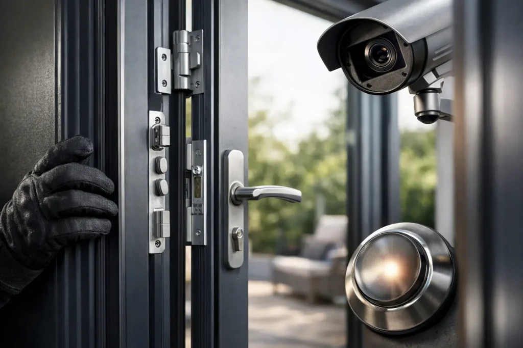 Aluminium Bifold Doors Security Features