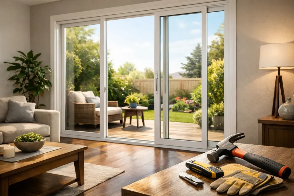 Patio Door Renovation Case Study for a Brighter Home